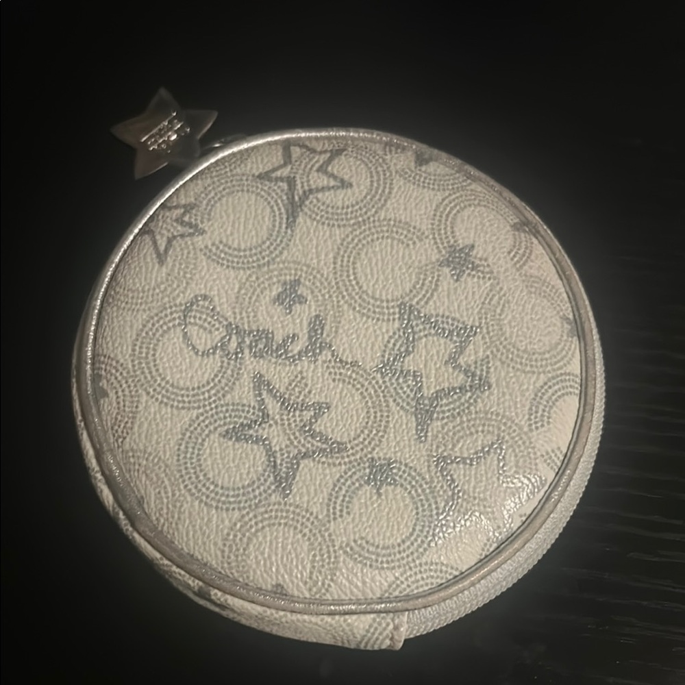 Coach Star Pattern Coin Purse